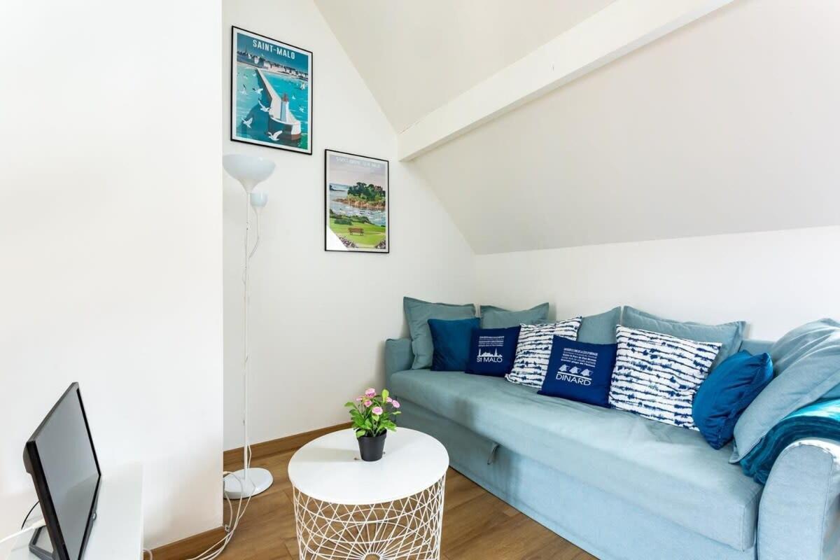 Le Petit Pastel - Joli Duplex - Proche De La Plage Apartment Saint-Malo Ngoại thất bức ảnh