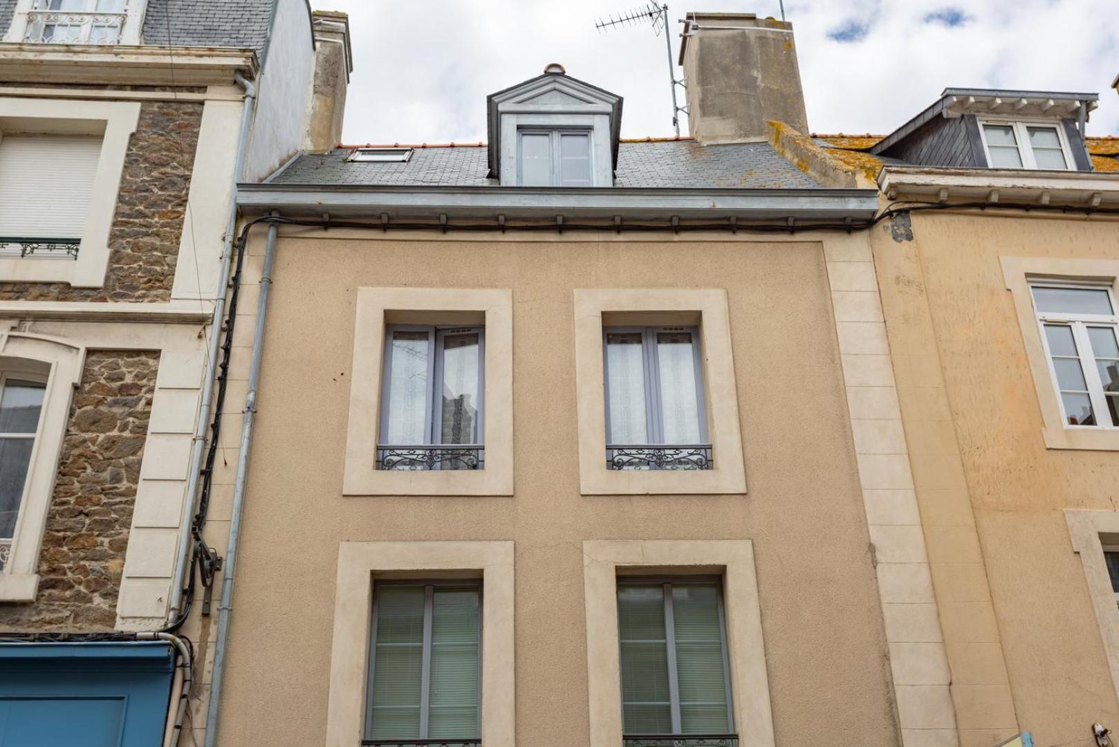 Le Petit Pastel - Joli Duplex - Proche De La Plage Apartment Saint-Malo Ngoại thất bức ảnh